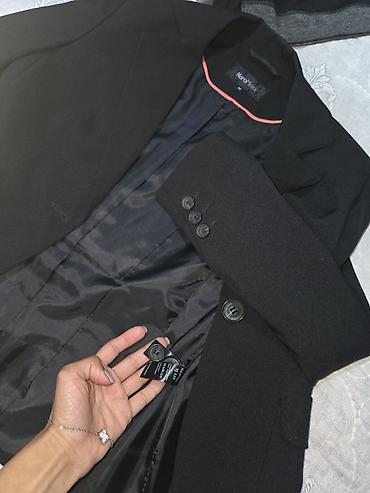 gen: NaraMaxx qadın blazer ceket - Rəng: qara - Model: klassik, tək düyməli — 4