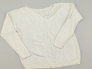 sweter w paski c a: Sweter damski, rozmiar 4XL