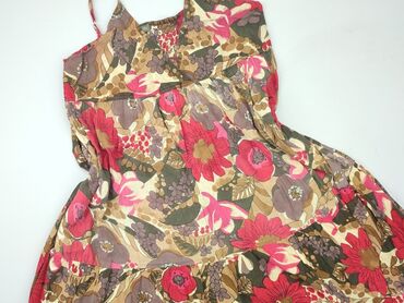 sukienki w kwiaty długa na wesele: Dress, XL (EU 42), condition - Good