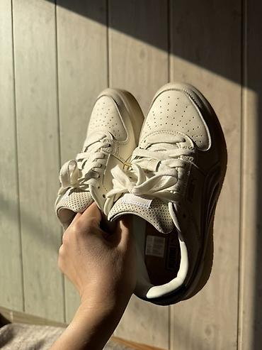puma красовки: Кроссовки, 38.5, Puma, Б/у, цвет - Белый — 1