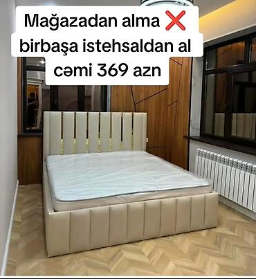 matras gence: Yeni, İkinəfərlik çarpayı, Bazasız, Matras ilə, Siyirməsiz — 1