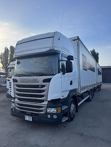 скания мега: Тандем Scania 2016 год R 410 прошитый на 500 с тентованным кузовом и — 1