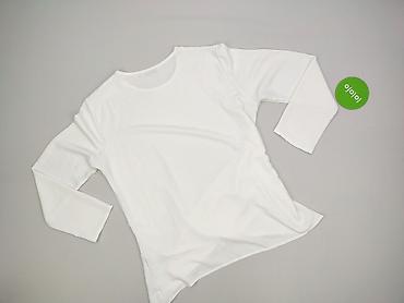 biała bluza pull: SZACHOWNICA, Bluzka damska, rozmiar M — 3