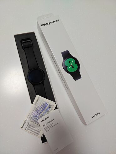 планшет samsung tab a: Samsung Galaxy Watch 4 40mm SM-R860 Black Цена: 4,000 сом