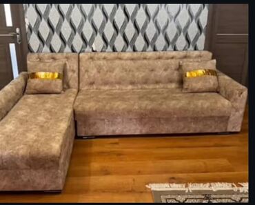 Mebel: Künc divan, İşlənmiş, Açılan, Bazalı, Çatdırılma yoxdur