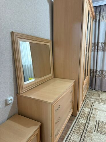 сколько стоит кровать полуторка: Уктоочу бөлмө гарнитуру, Шкаф, МДФ, түсү - Саргыч боз