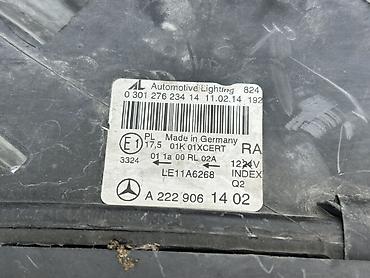 led isıq: Mercedes S-class W222 ehtiyat hissələri - Ön fara: LED gündüz işıqlı — 7