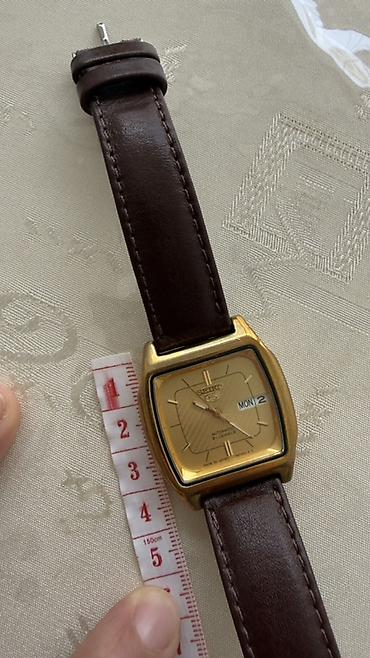 3d saat: Seiko 5 avtomatik qol saatı Barter g-shock və tank tipli saat - — 4