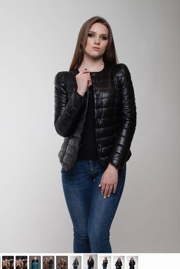 Кожаные куртки: Кожаная куртка, Натуральная кожа, С меховой отделкой, Стандарт — 5