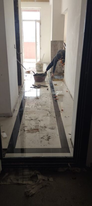 Təmir işləri: Kafel metlax kermoqranit iwleri usda xidmeti Hamam tualet ayrı — 3