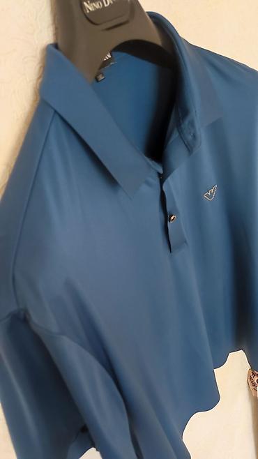 palt: Polo köynək, Emporio Armani, 3XL, rəng - Mavi — 2