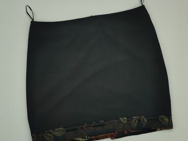 czarne lniana spódnice: Skirt, 4XL (EU 48), condition - Very good