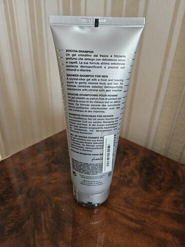 Bədənə qulluq: Her biri yenidir, işlenmeyib beyler üçün şampun,duş geli ve dezodorant — 6