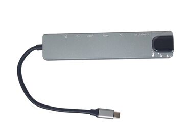 эдимакс роутер: Хаб 8 in 1 - Type-С to HDMI x 1 + USB3.0 x 2 + PD x 1 + SD/TF x 1 +