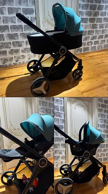 Chicco Trio kalyaska 330 azn təcili satılır 3 lyulkalı kalyaska