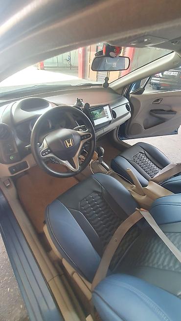 165 60 14: Honda Insight hibrid hetçbek, mavi rəngdə təqdim olunur. Avtomobilin — 6