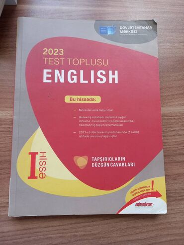 suruculuk kitabi: Toplu- İngilis dili 2023 
Yenidir, işlənməyib 
Ünvan : Xalqlar metro