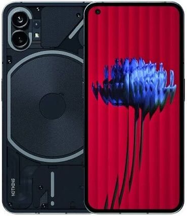 Nothing: Nothing, Phone 1, Б/у, 256 ГБ, цвет - Черный, 2 SIM