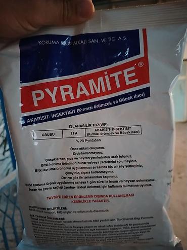 təmizlik vasitələri: PYRAMITE – Akarisit-insektisit (qırmızı hörümçək və digər — 1