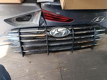 Решётка радиатора Hyundai DN 8 - Оригинальная передняя решётка