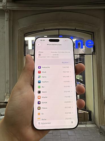 apple ipad pro: IPhone 16 Pro Max, 256 GB, Desert Titanium, Zəmanət, Kredit, Face ID — 5