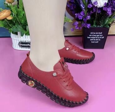 женская обувь размер 36 37: Туфли цвет - Красный