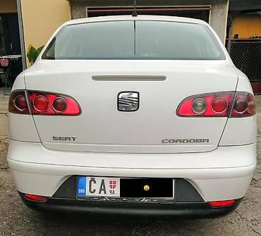 Seat: SEAT Cordoba – bela limuzina, 4 vrata Vlasnik. 1.4 benzin+TNG, radi i — 3