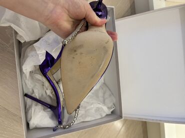Tuflilər: Туфли jimmy choo фиолетовые с камнями очень красивые. Ни разу не — 10