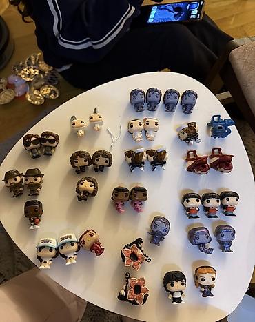 stanger things: Stranger Things temalı mini kolleksiya fiqurları seti Full kolleksiya — 1