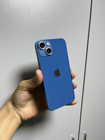 Apple iPhone: IPhone 13, Б/у, 128 ГБ, Синий, Коробка, 100 %