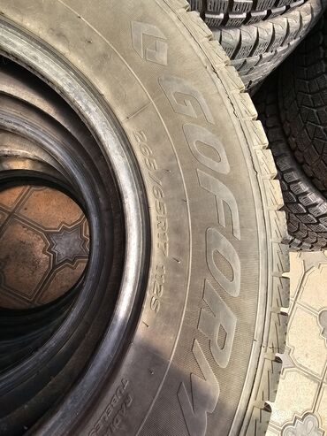 шины для фронтального погрузчика: Шины 265 / 65 / R 17, Зима, Б/у, Комплект, Легковые, Goform