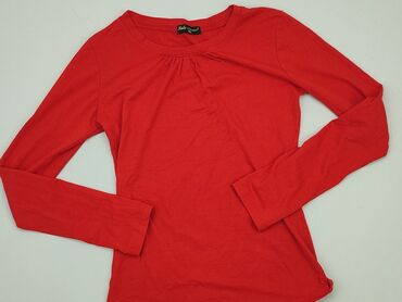 czerwona satynowe bluzki: Bluzka Damska, L, stan - Dobry