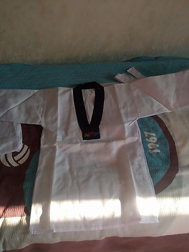 yaris velosiped: Taekvondo formasının dəsti - Model: WTF (World Taekwondo Federation) — 2