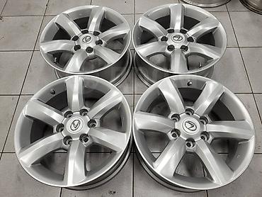 285 60 20: Литые Диски R 18 Lexus, Комплект, отверстий - 6, Б/у — 2