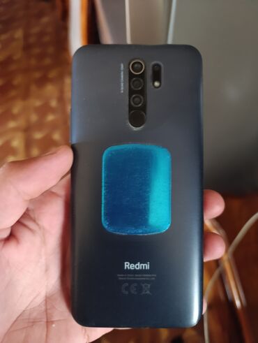 redmi airdots 2 характеристики: Xiaomi Redmi 9, 64 GB, rəng - Qara, 
 Barmaq izi