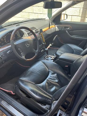 динамики w220: Mercedes-Benz S-Class: 2001 г., 3.7 л, Автомат, Бензин, Седан — 8