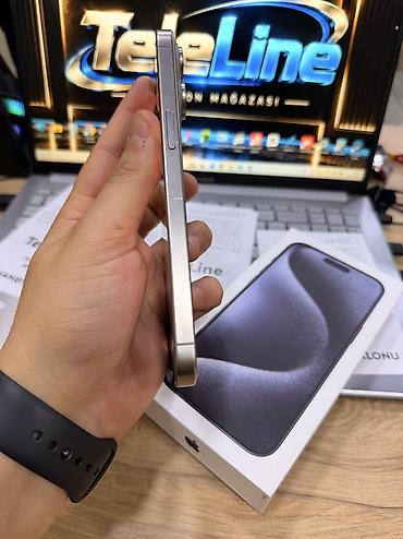 gence ayfon: IPhone 15 Pro Max, 256 GB, Natural Titanium, Zəmanət, Kredit, Simsiz şarj — 2
