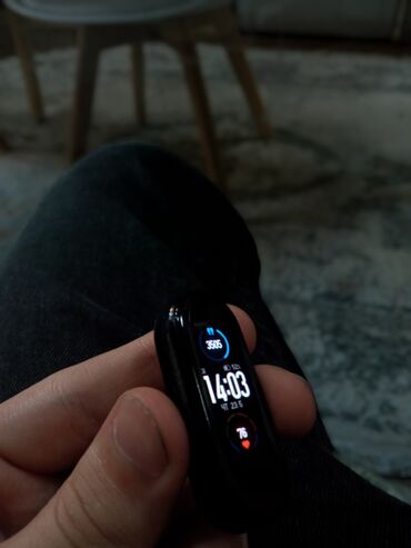 Smart saatlar: İşlənmiş, Smart saat, Xiaomi, Sensor ekran, rəng - Qara