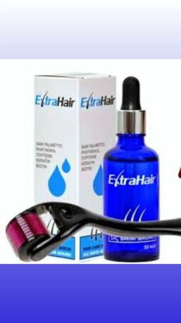 extra hair kullanımı: Extra Hair Serum Dermaroller Müntəzəm istifadə ilə iki ay ərzində