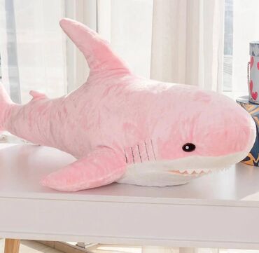 Игрушки: Плюшевые акулы 110 см, новые, идеально подойдет для подарка семьи дети