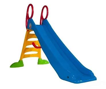 Sve za dečije igralište: Dečiji tobogan za dvorište - Dimenzije: ukupna dužina 220 cm; dužina — 2