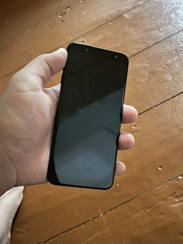 Samsung Galaxy J6, 32 ГБ, цвет - Черный, Отпечаток пальца