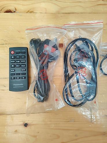 karaoke mikrofon: Panasonic SC-UA30 4-5 dəfə istifadə olunub demək olar ki YENIDIR Əsl — 9
