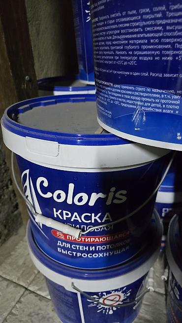 Жидкий акрил: Краска акриловая Coloris — для стен и потолков, быстросохнущая — 2