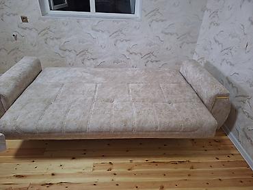düz divan: Divan-kravat, İşlənmiş, Açılan, Bazalı, Parça, Çatdırılma yoxdur — 2
