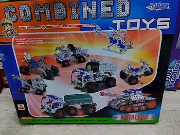 Игрушки: Конструктор металлический Combined Toys (Metalline), 386 деталей. - — 1