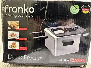 shakelli yag: Franko FDF-1134 elektrik fritözü - Paslanmayan poladdan korpus — 9