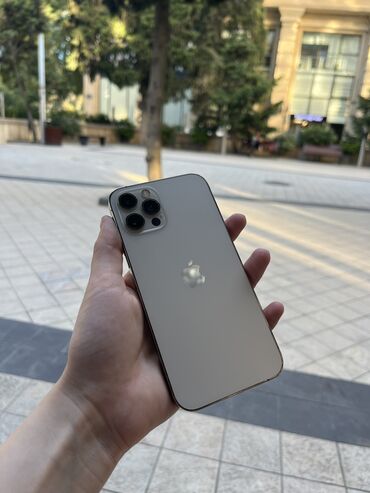 iphone 12 bakida: IPhone 12 Pro, 128 GB, Matte Gold, Zəmanət