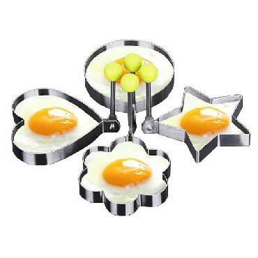 mayalı yumurtalar: Yumurta bişirmek üçün paslanmayan qelibler