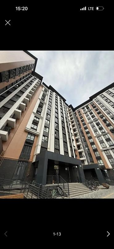 brk group: 2 комнаты, 83 м², Асанбай мкр Элитка, 14 этаж, ПСО (под самоотделку) — 3